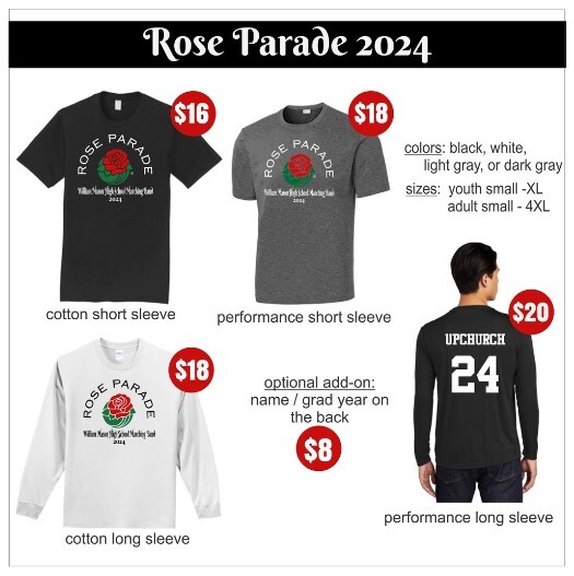 Rose Parade Spirit Wear